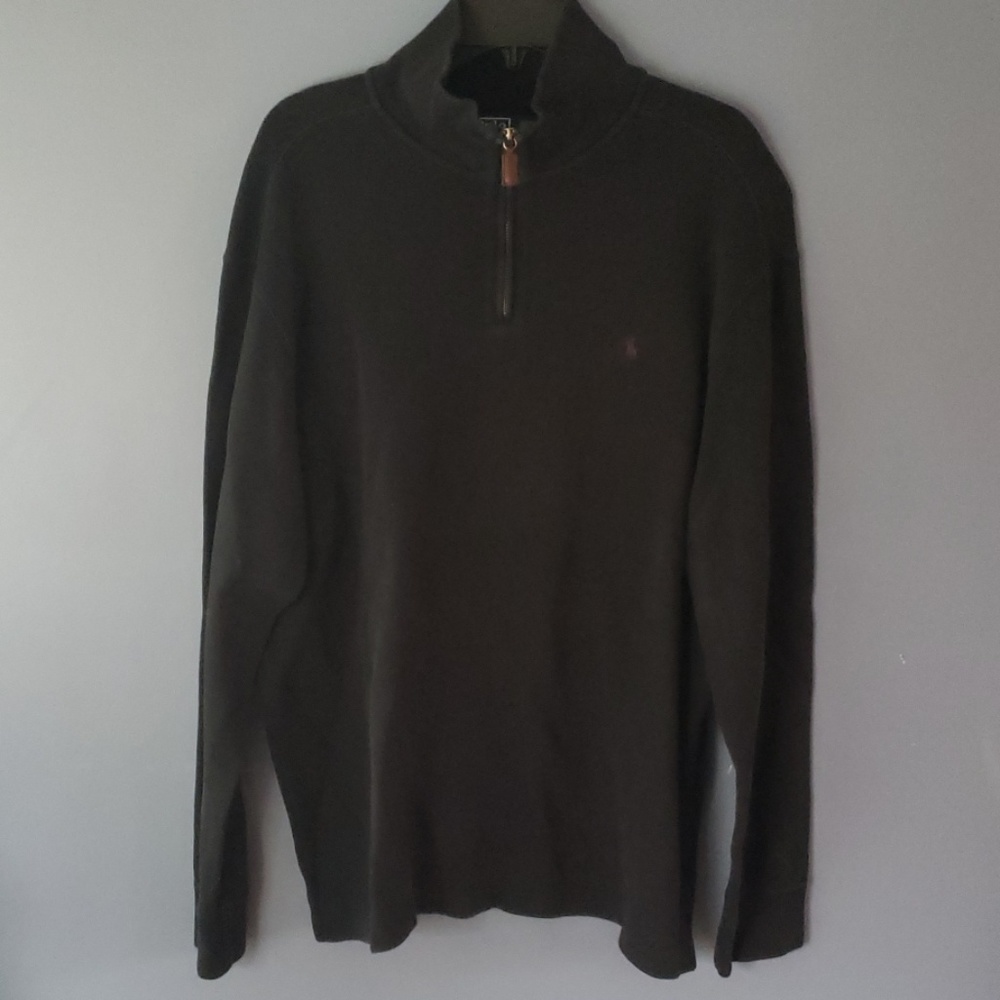 Polo by Ralph Lauren 1/4 zip Sweatshirt sz xl